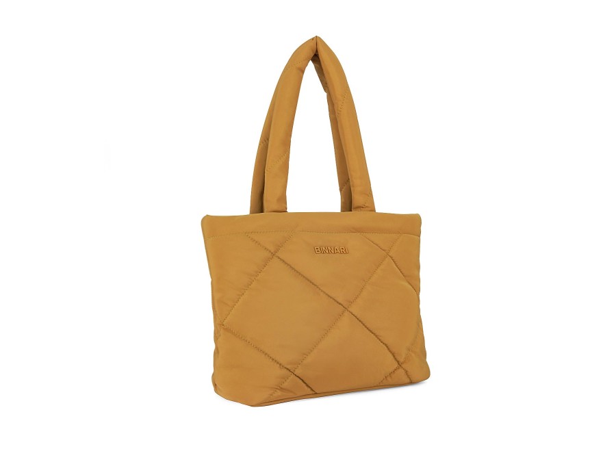 Woman BINNARI Handbags & Wallets | 19330 Hb Ochre | Peter Sheppard Footwear