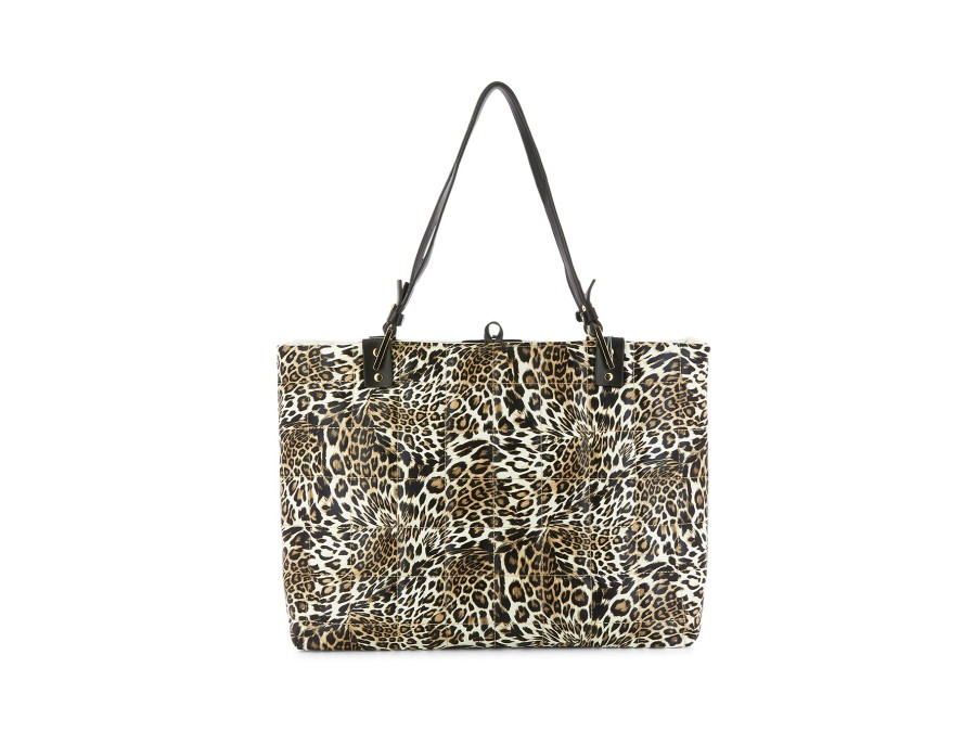 Woman ROBERT PIETRI Handbags & Wallets | 6495 Hb Black Leopard | Peter Sheppard Footwear