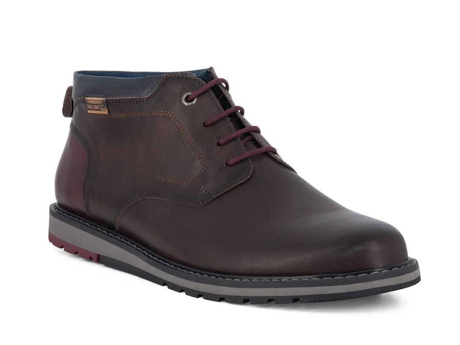 Man PIKOLINOS Boots | M8J-8181 Dark Brown | Peter Sheppard Footwear