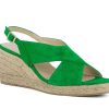 Woman SORELLE BENSONI Espadrilles | Kosma Emerald | Peter Sheppard Footwear