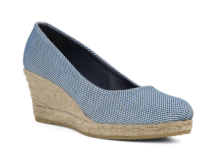 Woman TONI PONS Espadrilles | Brisa Blue | Peter Sheppard Footwear