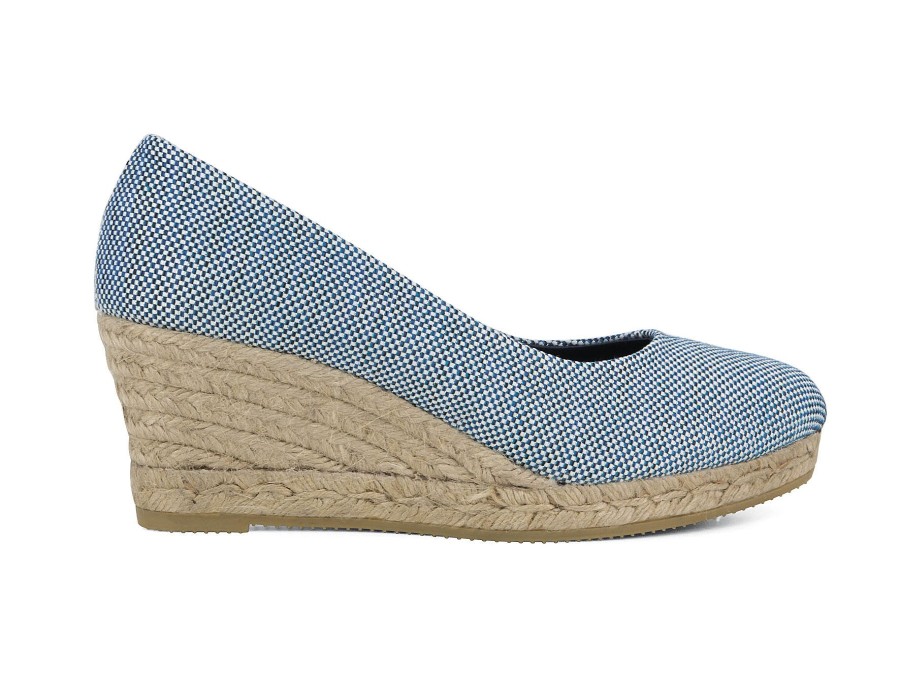 Woman TONI PONS Espadrilles | Brisa Blue | Peter Sheppard Footwear