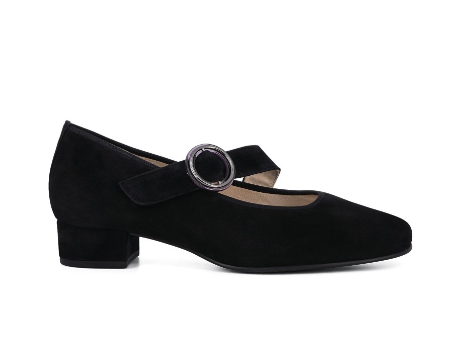 Woman HASSIA Mary Janes | 4-30 2458 Black | Peter Sheppard Footwear