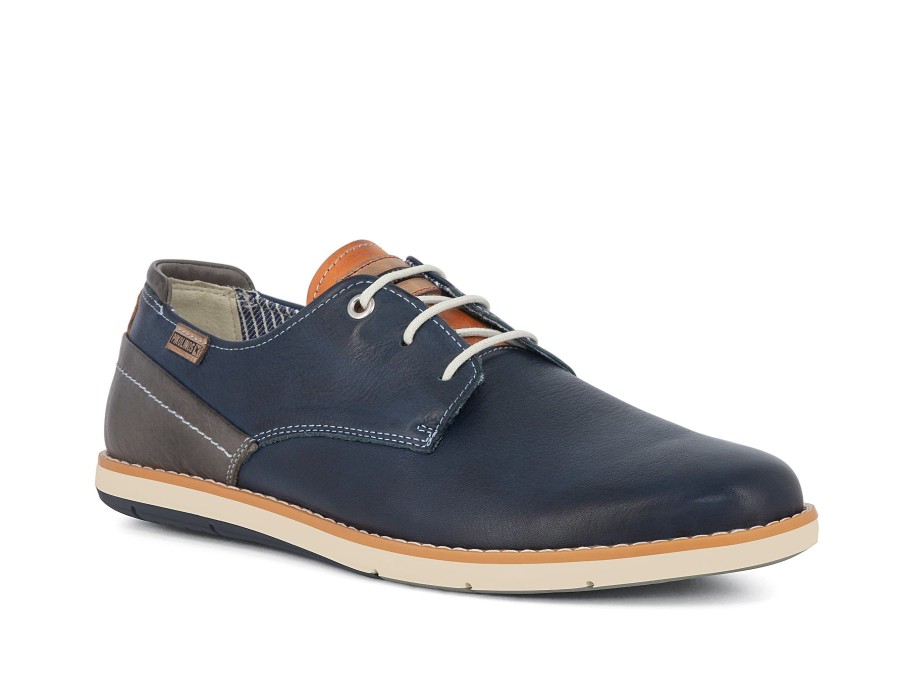 Man PIKOLINOS Lace-Ups | M4E-4104C1 Blue | Peter Sheppard Footwear