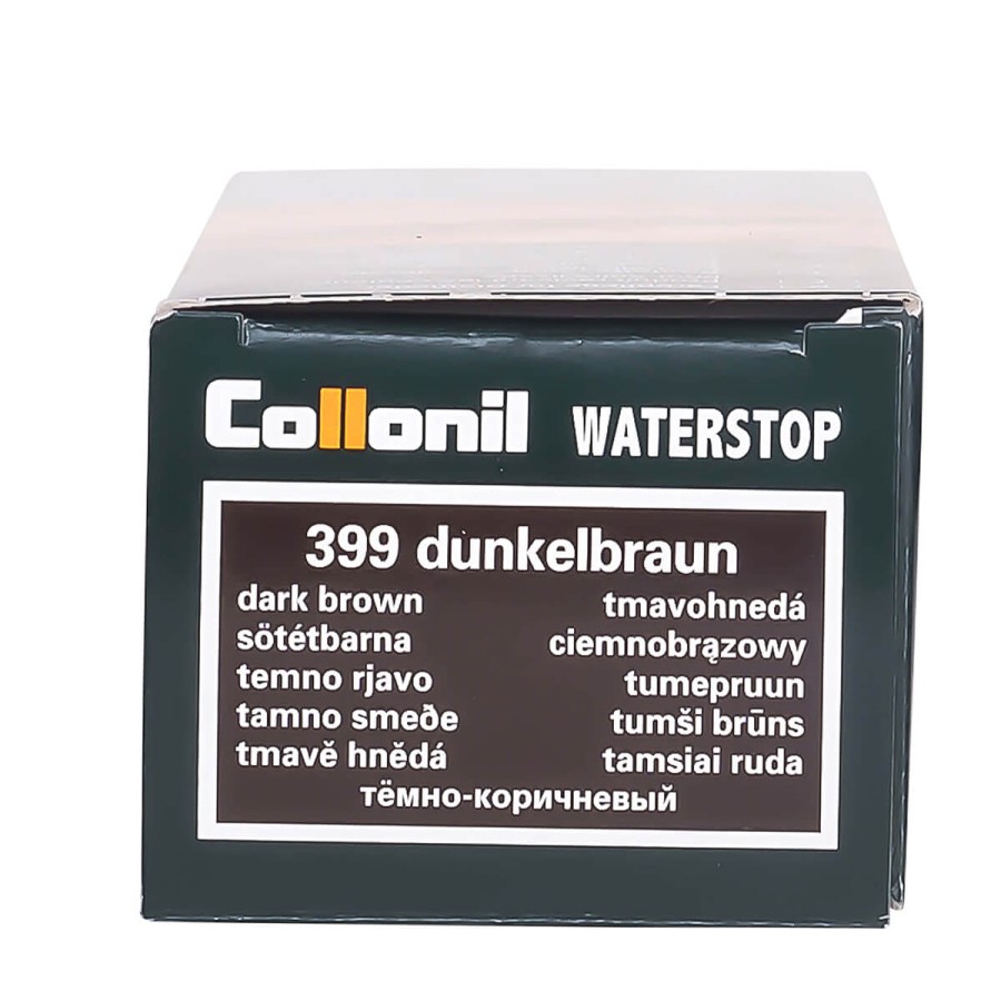 Woman COLLONIL Shoe Care | Waterstop Tube Dark Brown | Peter Sheppard Footwear