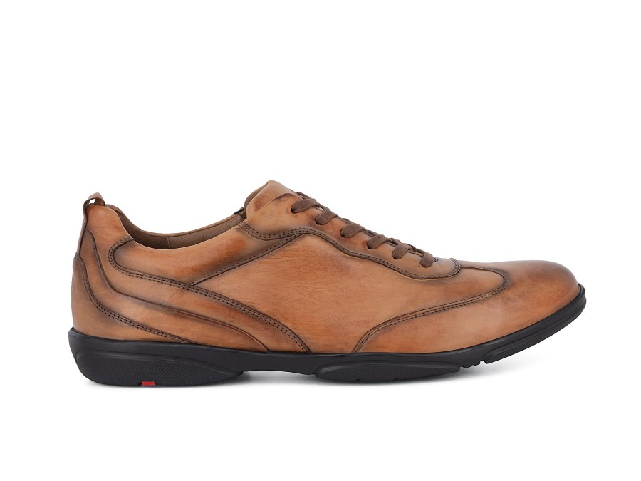 Man LLOYD Lace-Ups | Bern 2 Cognac | Peter Sheppard Footwear