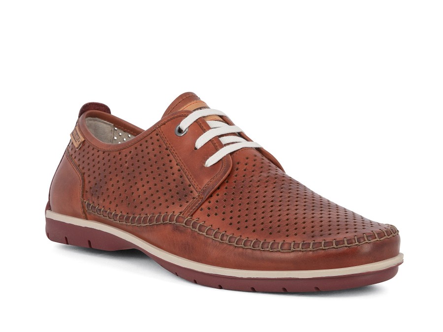 Man PIKOLINOS Lace-Ups | M9A-4120 Brick | Peter Sheppard Footwear