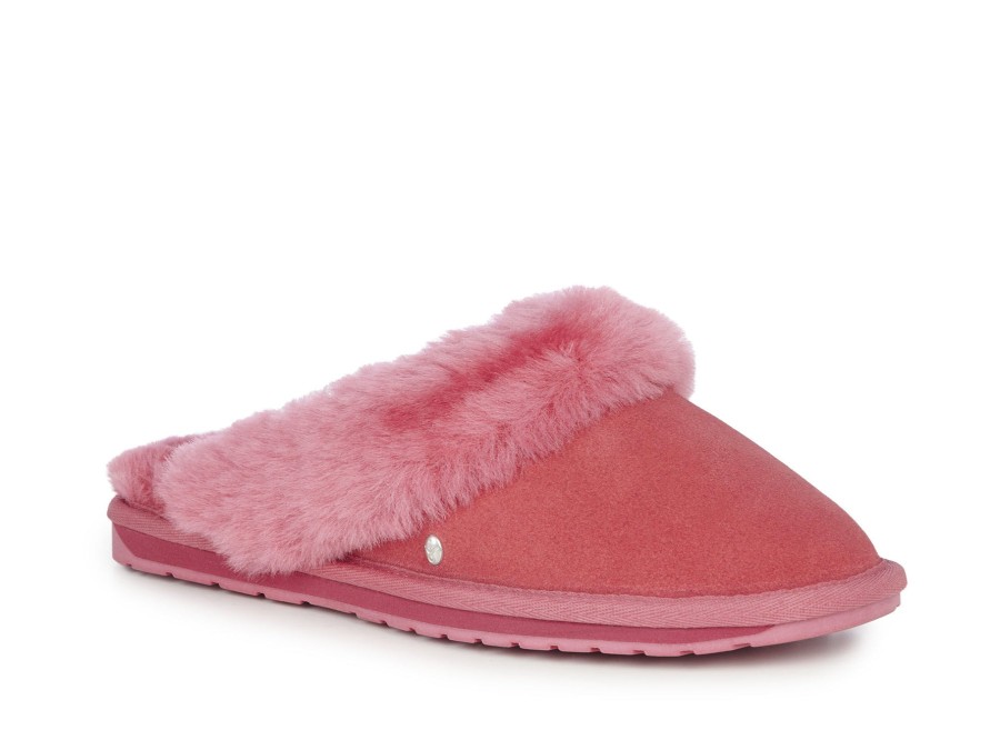 Woman EMU Slippers | Jolie 2 Mineral Red | Peter Sheppard Footwear