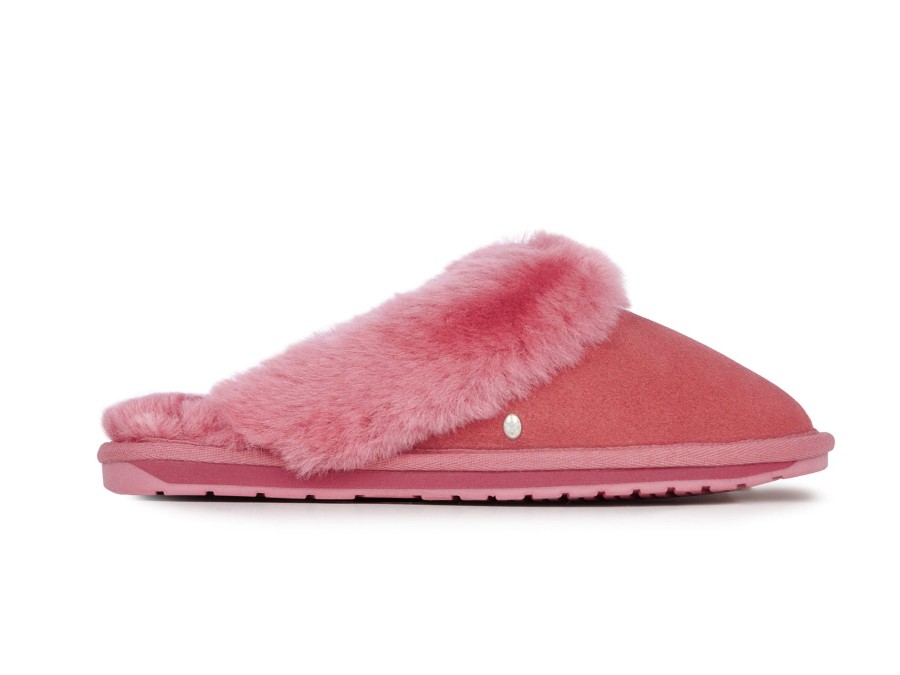 Woman EMU Slippers | Jolie 2 Mineral Red | Peter Sheppard Footwear