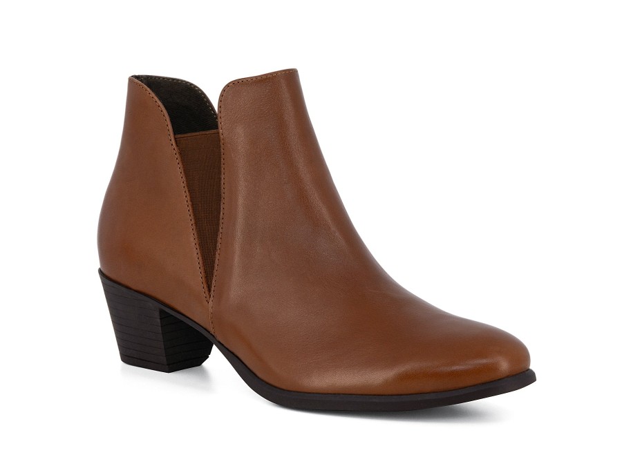 Woman MUNRO Ankle Boots | Jackson-M Tan | Peter Sheppard Footwear