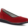 Woman WALDLAUFER Ballerina Flats | Wylee Red | Peter Sheppard Footwear