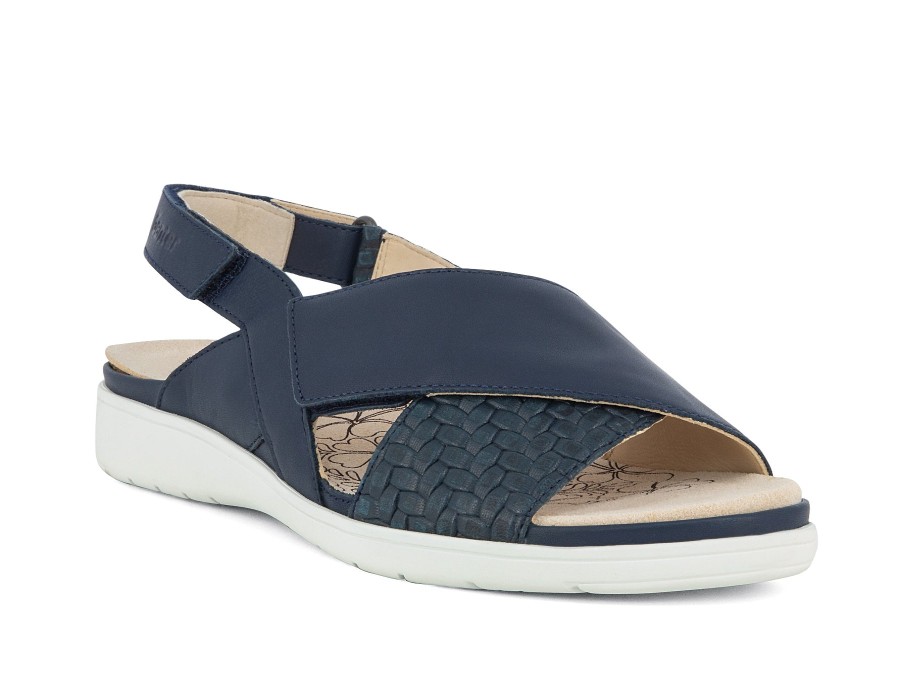 Woman GANTER Sandals | Greyson Navy | Peter Sheppard Footwear