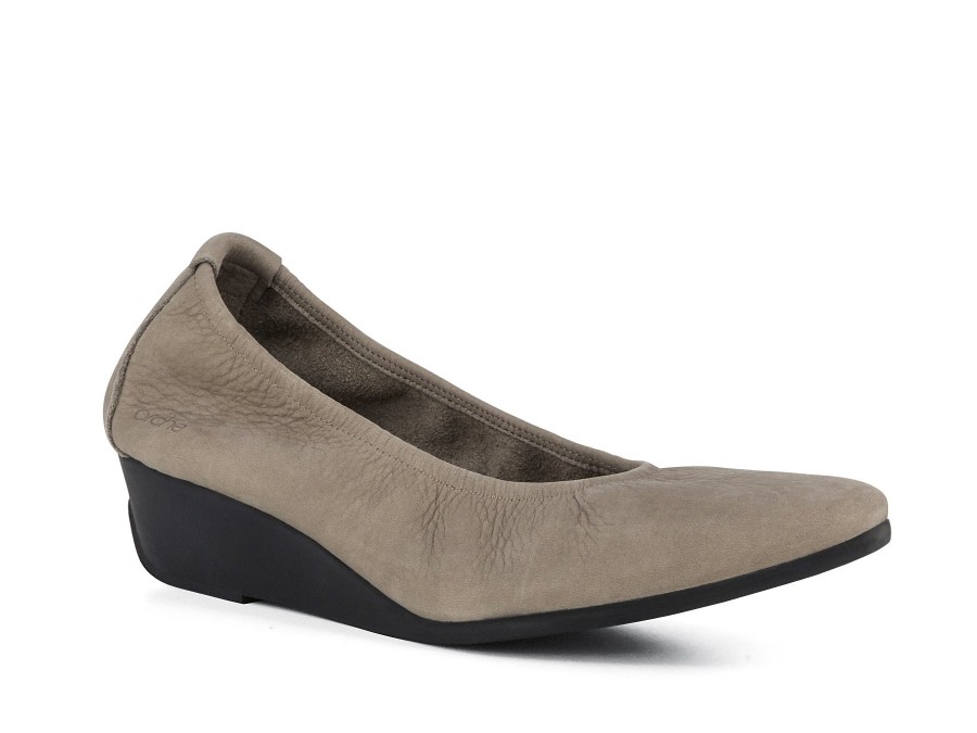 Woman ARCHE Slip-Ons | Anyako Taupe | Peter Sheppard Footwear