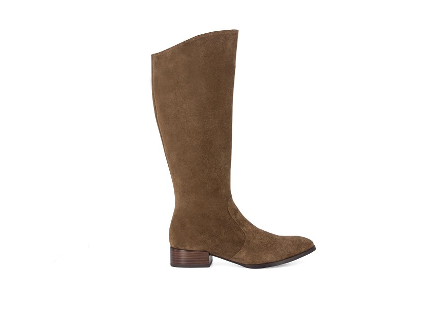 Woman HUGO SHEPPARD Long Boots | Mabell Camel | Peter Sheppard Footwear