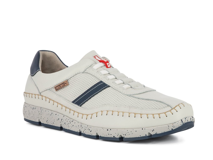 Man PIKOLINOS Sneakers | M4U-6046C1 Off White Multi | Peter Sheppard Footwear