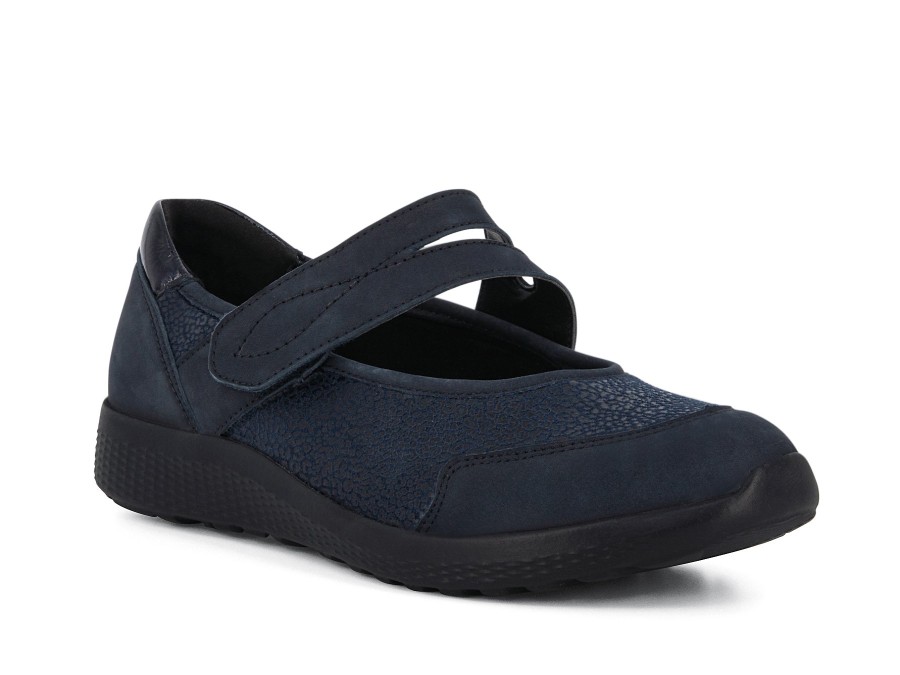 Woman WALDLAUFER Mary Janes | Wexor Navy | Peter Sheppard Footwear