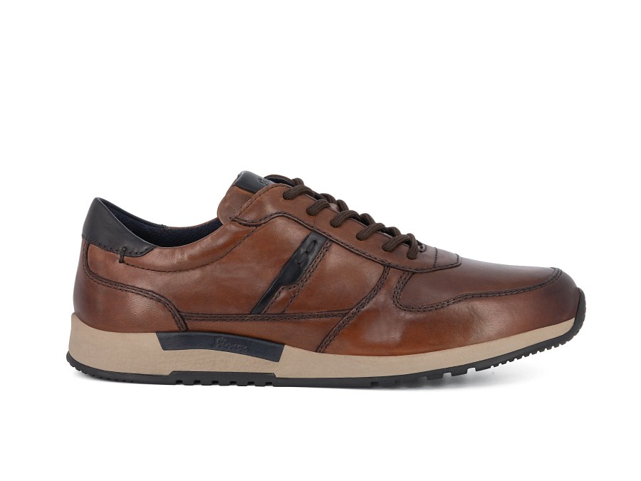 Man SIOUX Lace-Ups | Rojaro Brown | Peter Sheppard Footwear