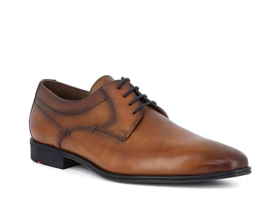 Man LLOYD Lace-Ups | Madison 2 Brandy | Peter Sheppard Footwear