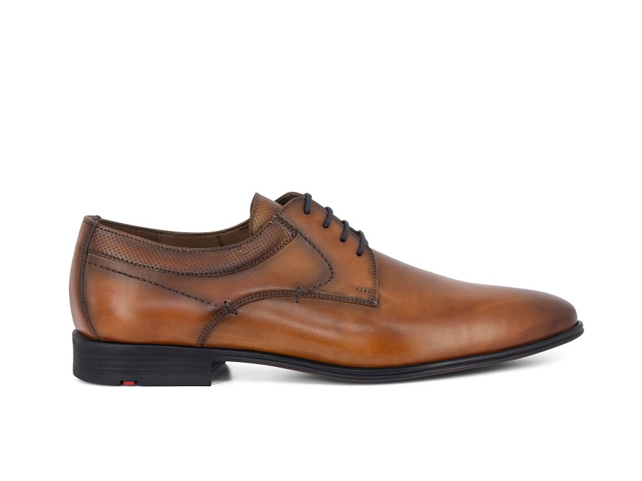 Man LLOYD Lace-Ups | Madison 2 Brandy | Peter Sheppard Footwear